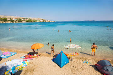 Apartmány Silva - písečná pláž, Vlašiči, ostrov Pag, Chorvatsko