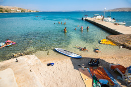 Apartmány Silva - písečná pláž, Vlašiči, ostrov Pag, Chorvatsko