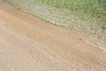 Seget Donji - pláže a restaurace u rezortu Medena (1 km západně po promenádě), Trogirská riviéra, Chorvatsko