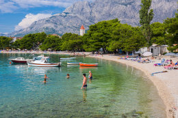 Apartmány Igor - pláž 30 m od domu, Promajna, Makarská riviéra, Chorvatsko