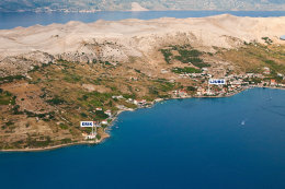 Letovisko Metajna - apartmány, ostrov Pag, Chorvatsko