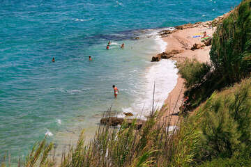 Pag - Vodice - písčitooblázková pláž, kde budete mít soukromí, ostrov Pag, Chorvatsko