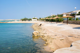 Dinjiška - pláže, ostrov Pag, Chorvatsko