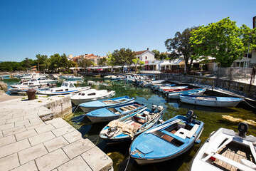 Njivice, ostrov Krk, Chorvatsko