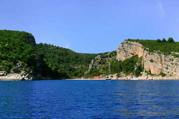 Pokrivenik, ostrov Hvar, Chorvatsko