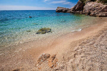 Sveta Nedjelja - pláž, ostrov Hvar, Chorvatsko