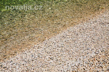 Vela Stiniva - pláž, ostrov Hvar, Chorvatsko 