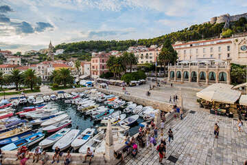 Hvar, ostrov Hvar, Chorvatsko