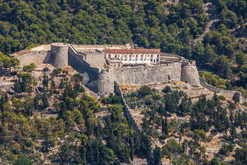 Hvar - pevnost Španjol, ostrov Hvar, Chorvatsko