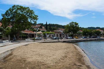 Lumbarda, ostrov Korčula, Chorvatsko