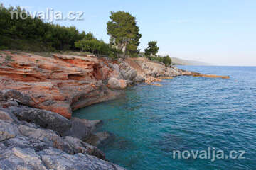 Pláže - Ivan Dolac, ostrov Hvar, Chorvatsko