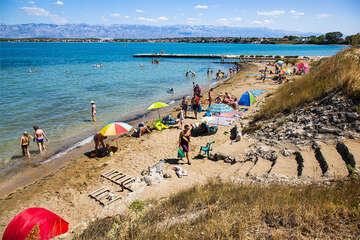 Nin - písečné pláže, Zadarská riviéra, Chorvatsko