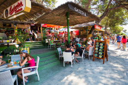 Bufet u pláže Soline, Biograd na Moru, Chorvatsko