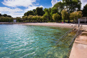 Vodice - Blata, pláže, Šibenická riviéra, Chorvatsko