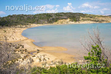 Lopar - FKK písečná pláž Sahara, ostrov Rab, Chorvatsko