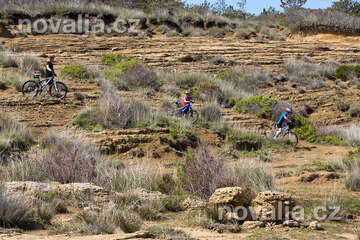 Cyklistika na Loparu, příjezd k pláži Ciganka, ostrov Rab, Chorvatsko