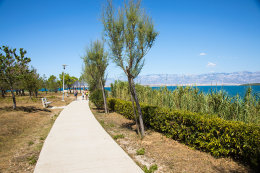 Sabunike - stezka pro pěší kolem moře, Zadarská riviéra, Chorvatsko