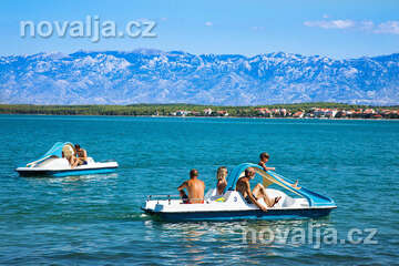 Nin - písečná pláž Ninska laguna, Zadarská riviéra, Chorvatsko
