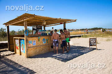 Nin - písečná pláž Ninska laguna, Zadarská riviéra, Chorvatsko