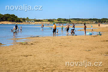 Nin - písečná pláž Ninska laguna, Zadarská riviéra, Chorvatsko