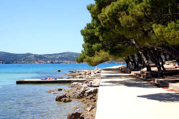 Pláže Biograd na Moru, Chorvatsko