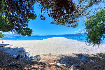 Kaštel Štafilić - pláže, Chorvatsko