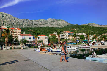 Tučepi, Makarská riviéra, Chorvatsko