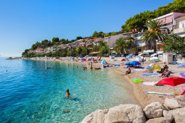 Apartmány Danira - oblázková pláž, Podgora - Čaklje, Makarská riviéra, Chorvatsko