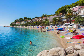 Apartmán Lidija - pláž, Podgora - Čaklje, Chorvatsko