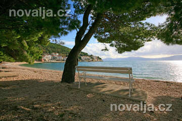 Drvenik - Gornja Vala, pláže, Makarská riviéra, Chorvatsko