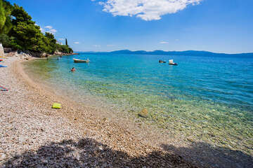 Apartmány Delfin - oblázková pláž 70 m od domu, Zaostrog, Makarská riviéra, Chorvatsko