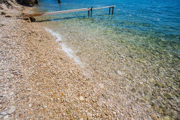 Apartmány Delfin - oblázková pláž 70 m od domu, Zaostrog, Makarská riviéra, Chorvatsko