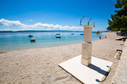 Brela - Jakiruša - pláže, Makarská riviéra, Chorvatsko