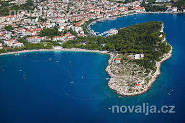 Letovisko Makarska - poloostrov Sveti Petar a pláž Donja Luka, Makarská riviéra, Chorvatsko