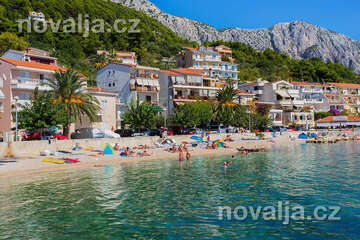 Podgora - Čaklje - oblázkové pláže, Makarská riviéra, Chorvatsko