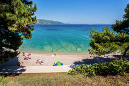 Apartmány Trstenica - písečná pláž Trstenica, Orebič, Pelješac, Chorvatsko