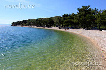 Živogošče Blato - oblázkové pláže, Makarská riviéra, Chorvatsko