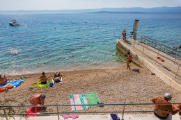 Apartmány Ocean - nejbližší oblázková pláž, Bol, ostrov Brač, Chorvatsko