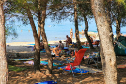 Apartmány Bojan - oblázková pláž 340 m od domu, Povljana, ostrov Pag, Chorvatsko