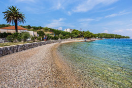 Vis - pláže, ostrov Vis, Chorvatsko