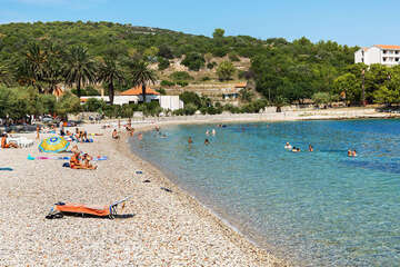 Vis - pláže, ostrov Vis, Chorvatsko
