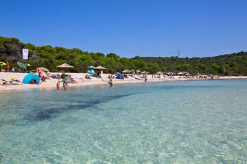 Apartmány Jozo - písečná pláž Sakarun, Dugi Otok, Chorvatsko