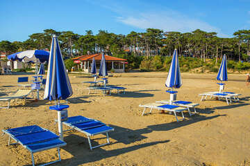 Apartmány Mimoza - písečná pláž Rajska plaža, Lopar, ostrov Rab, Chorvatsko