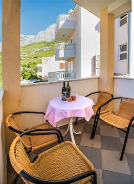 A2 - apartmány Tramontana, Promajna, Makarská riviéra, Chorvatsko