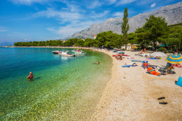 Apartmány Tramontana - oblázková pláž, Promajna, Makarská riviéra, Chorvatsko