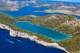 Přírodní park Telaščica, Dugi Otok, Chorvatsko