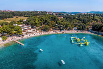 Mobilhomy Centinera, Pula-Banjole, poloostrov Istrie, Chorvatsko