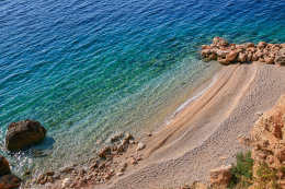 Letovisko Mimice - pláže, Chorvatsko