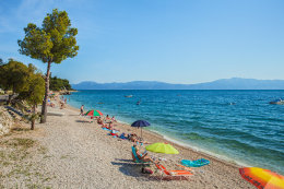 Zaostrog - pláže, Chorvatsko