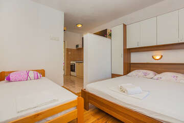 A4 - apartmány Žana, severní zátoky ostrova Hvaru, Chorvatsko